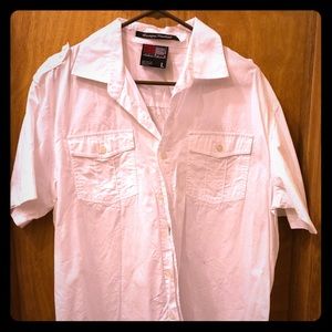 South Pole men’s button down short sleeve